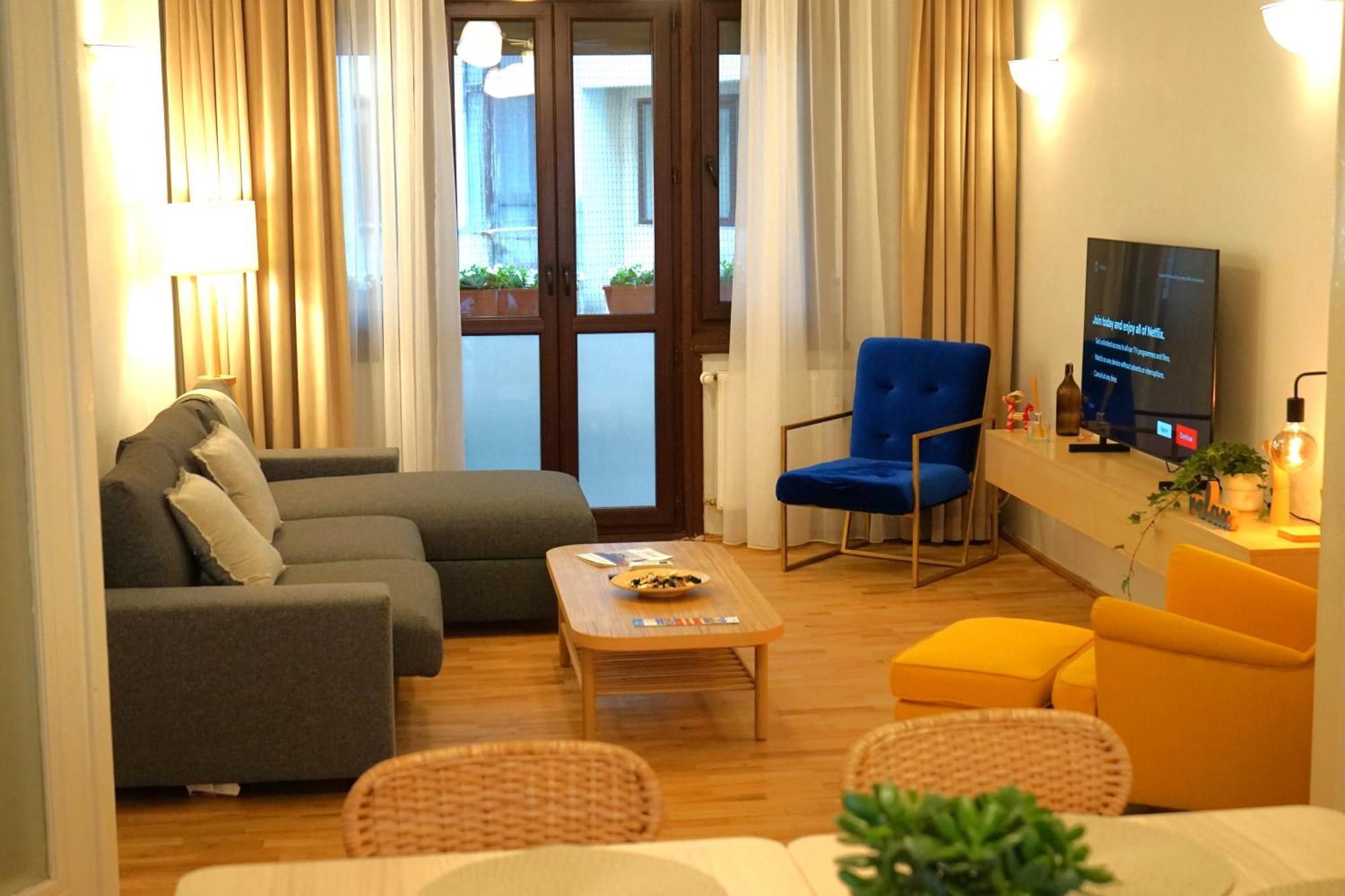 Spacious 3Br, 2Bt With 5 Balconies Bucarest Exterior foto