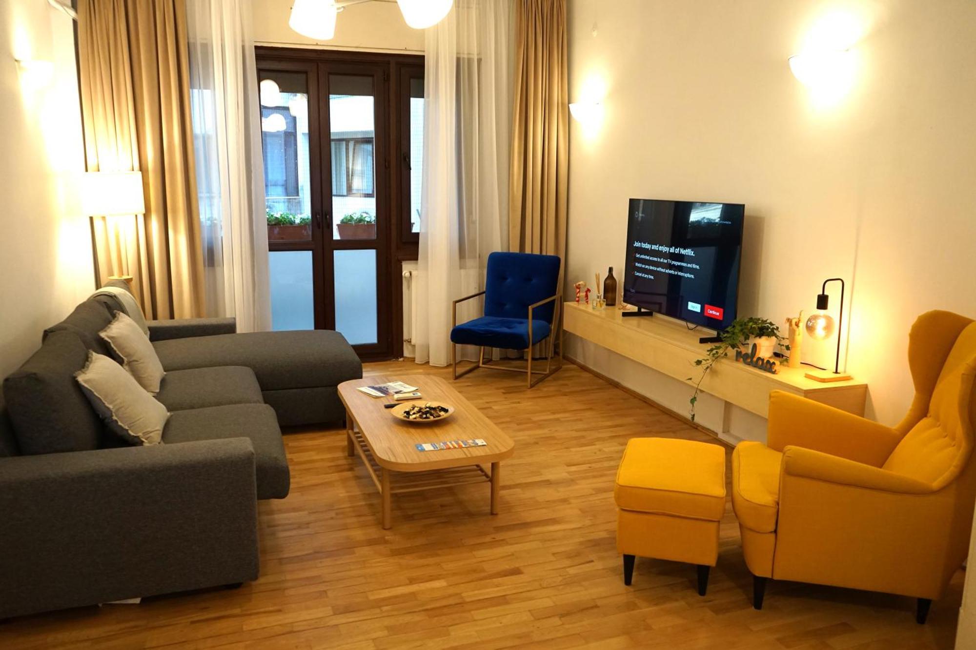 Spacious 3Br, 2Bt With 5 Balconies Bucarest Exterior foto